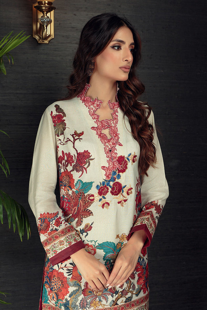 Shamaeel Ansari | Daily Pret Wear | ECK-08 - Hoorain Designer Wear - Pakistani Ladies Branded Stitched Clothes in United Kingdom, United states, CA and Australia