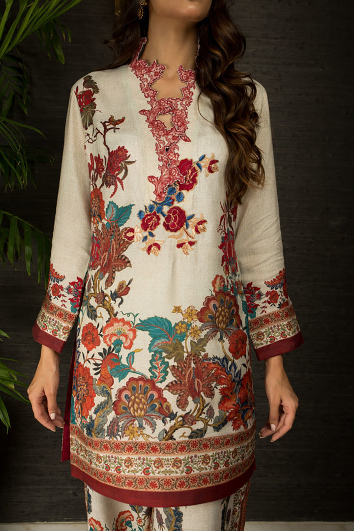 Shamaeel Ansari | Daily Pret Wear | ECK-08 - Hoorain Designer Wear - Pakistani Ladies Branded Stitched Clothes in United Kingdom, United states, CA and Australia