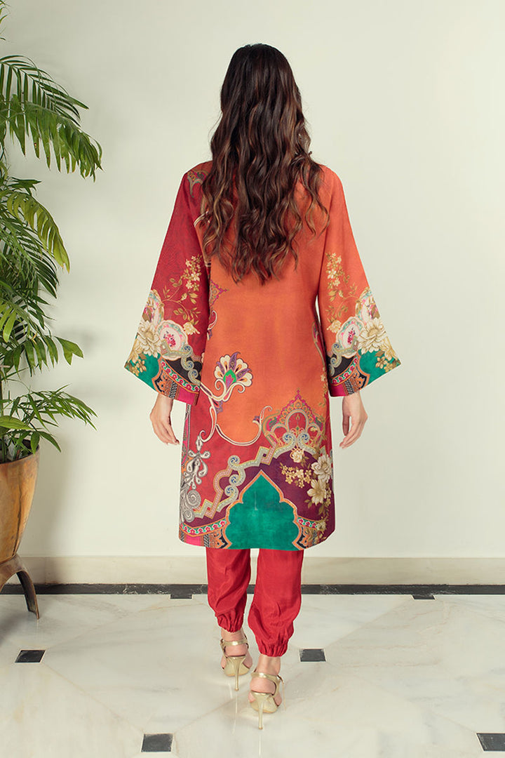 Shamaeel Ansari | Daily Pret Wear | ECK-07 - Hoorain Designer Wear - Pakistani Ladies Branded Stitched Clothes in United Kingdom, United states, CA and Australia