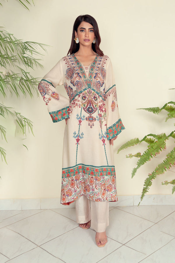 Shamaeel Ansari | Daily Pret Wear | ECK - 14 - Hoorain Designer Wear - Pakistani Ladies Branded Stitched Clothes in United Kingdom, United states, CA and Australia