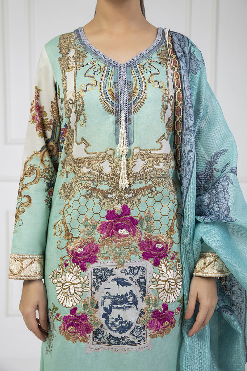 Shamaeel Ansari | Lawn 24 | LV112 - Pakistani Clothes for women, in United Kingdom and United States