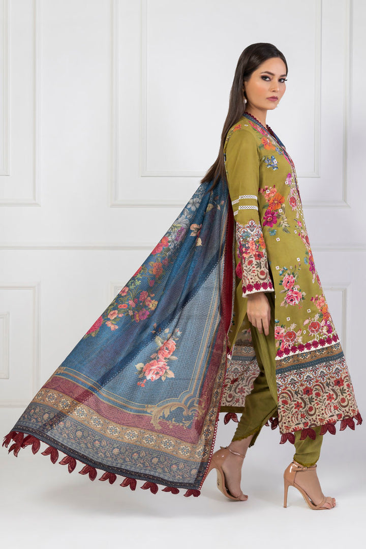 Shamaeel Ansari | Lawn 24 | LV116 - Hoorain Designer Wear - Pakistani Ladies Branded Stitched Clothes in United Kingdom, United states, CA and Australia