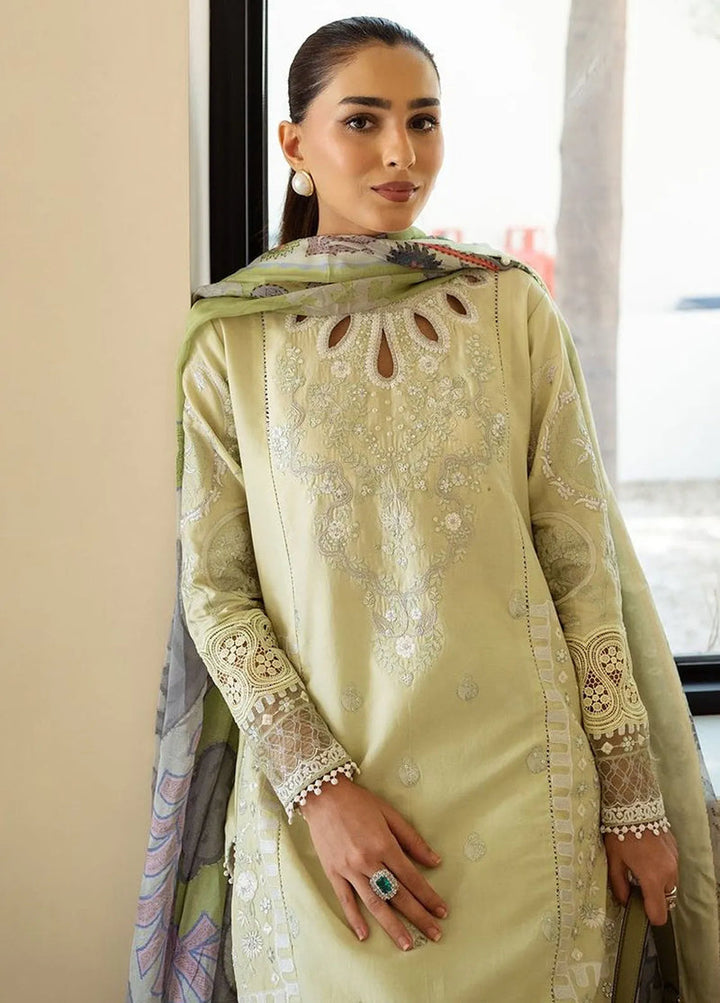Sadaf Fawad Khan | Lawn 24 | Gina (B) - Hoorain Designer Wear - Pakistani Designer Clothes for women, in United Kingdom, United states, CA and Australia
