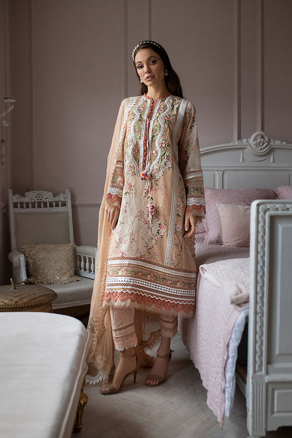 Sobia Nazir | Luxury Lawn 24 | DESIGN 14B - Hoorain Designer Wear - Pakistani Ladies Branded Stitched Clothes in United Kingdom, United states, CA and Australia