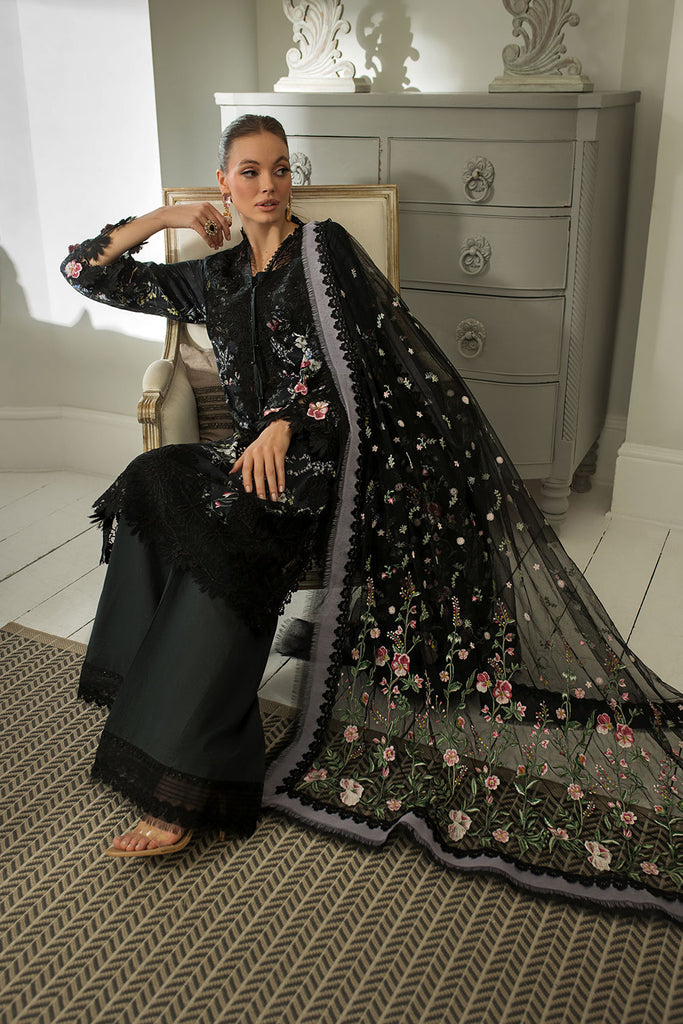 Sobia Nazir | Luxury Lawn 24 | DESIGN 15A - Hoorain Designer Wear - Pakistani Ladies Branded Stitched Clothes in United Kingdom, United states, CA and Australia