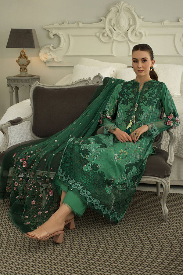 Sobia Nazir | Luxury Lawn 24 | DESIGN 15B - Hoorain Designer Wear - Pakistani Ladies Branded Stitched Clothes in United Kingdom, United states, CA and Australia
