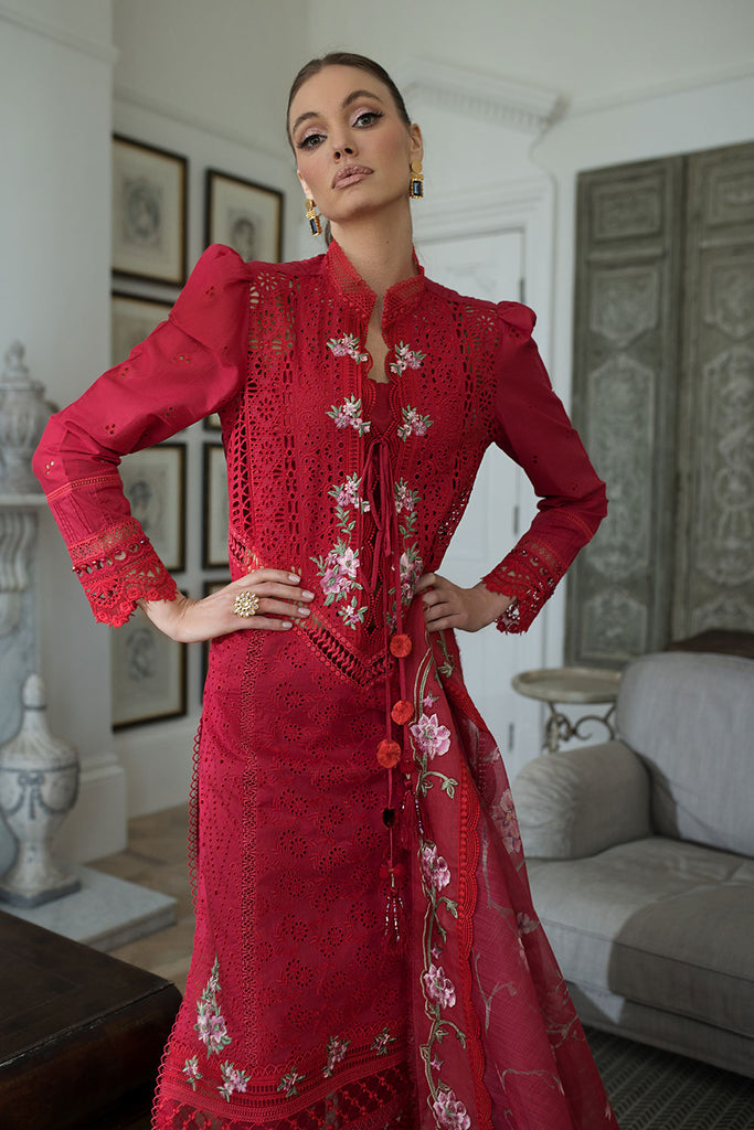 Sobia Nazir | Luxury Lawn 24 | DESIGN 3B - Hoorain Designer Wear - Pakistani Ladies Branded Stitched Clothes in United Kingdom, United states, CA and Australia