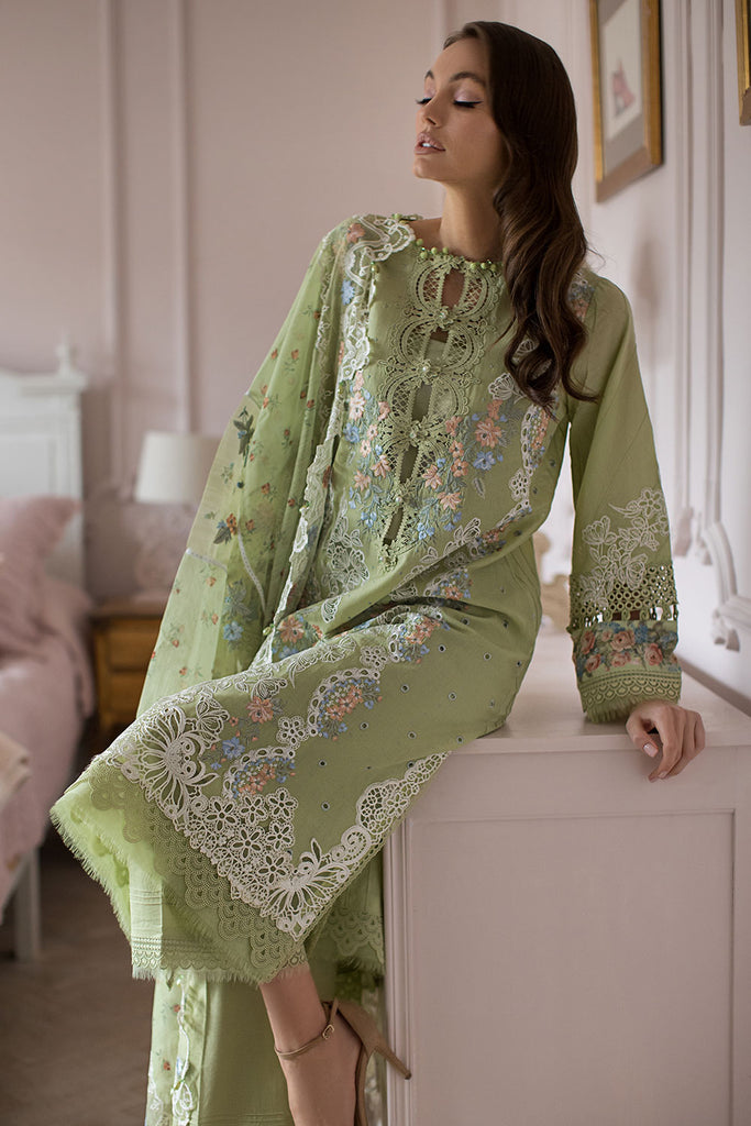 Sobia Nazir | Luxury Lawn 24 | DESIGN 4A - Hoorain Designer Wear - Pakistani Ladies Branded Stitched Clothes in United Kingdom, United states, CA and Australia