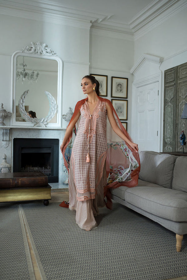 Sobia Nazir | Luxury Lawn 24 | DESIGN 5B - Hoorain Designer Wear - Pakistani Ladies Branded Stitched Clothes in United Kingdom, United states, CA and Australia