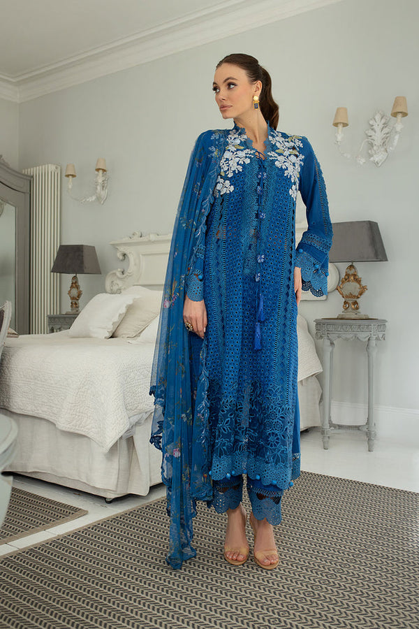 Sobia Nazir | Luxury Lawn 24 | DESIGN 8A - Hoorain Designer Wear - Pakistani Ladies Branded Stitched Clothes in United Kingdom, United states, CA and Australia
