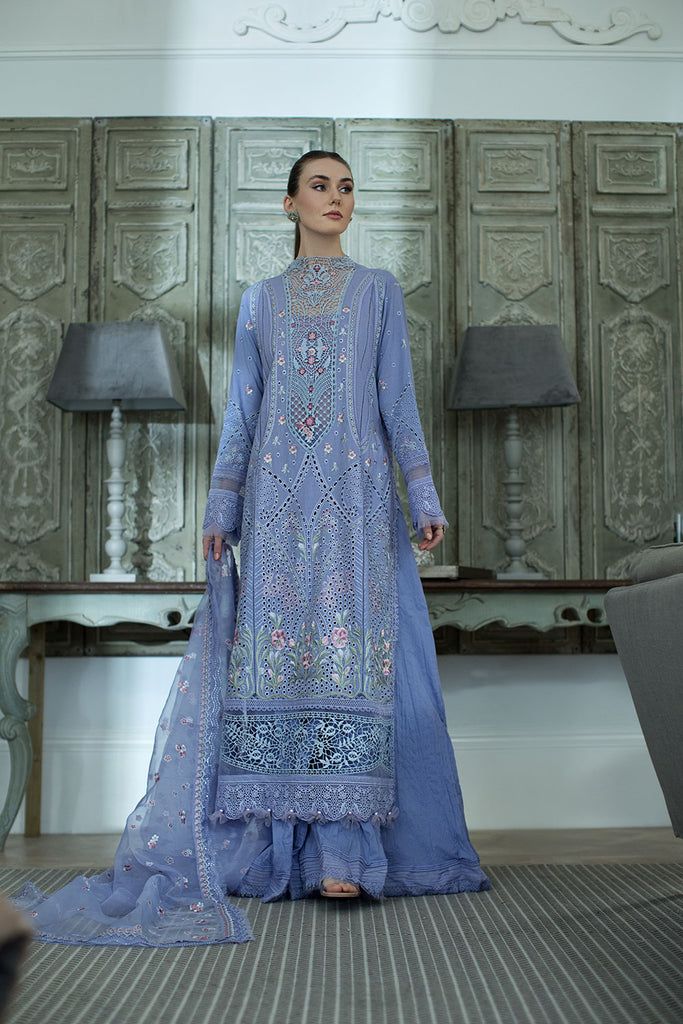 Sobia Nazir | Luxury Lawn 24 | DESIGN 9B - Hoorain Designer Wear - Pakistani Ladies Branded Stitched Clothes in United Kingdom, United states, CA and Australia