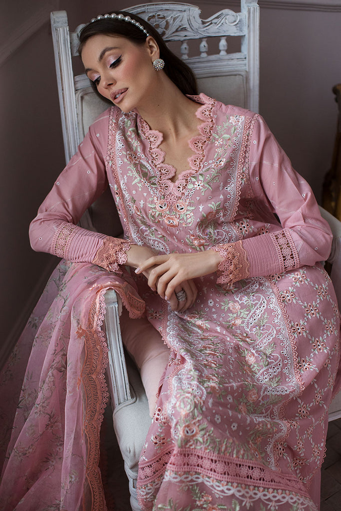 Sobia Nazir | Luxury Lawn 24 | DESIGN 1B - Hoorain Designer Wear - Pakistani Ladies Branded Stitched Clothes in United Kingdom, United states, CA and Australia
