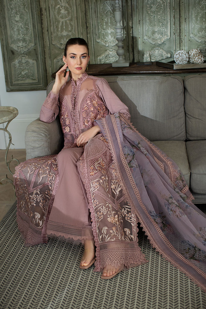 Sobia Nazir | Luxury Lawn 24 | DESIGN 10B - Hoorain Designer Wear - Pakistani Ladies Branded Stitched Clothes in United Kingdom, United states, CA and Australia