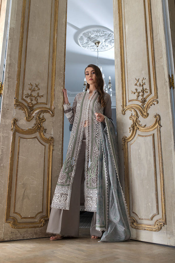 Sobia Nazir | Luxury Lawn 24 | DESIGN 11B - Hoorain Designer Wear - Pakistani Ladies Branded Stitched Clothes in United Kingdom, United states, CA and Australia