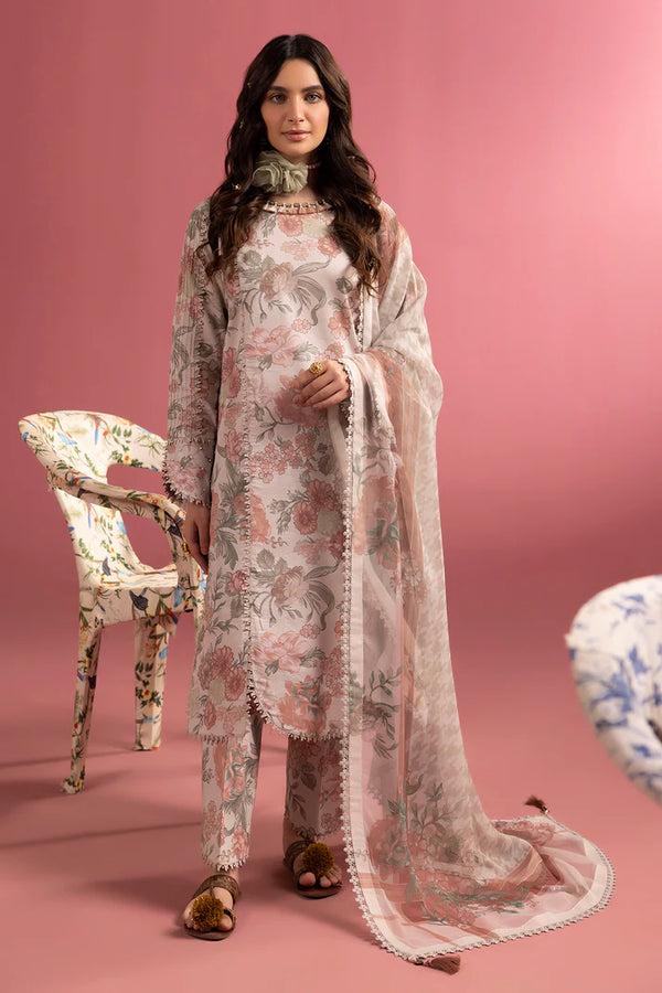 Alizeh | Sheen Lawn Prints 24 | Sunset Blush - Hoorain Designer Wear - Pakistani Designer Clothes for women, in United Kingdom, United states, CA and Australia