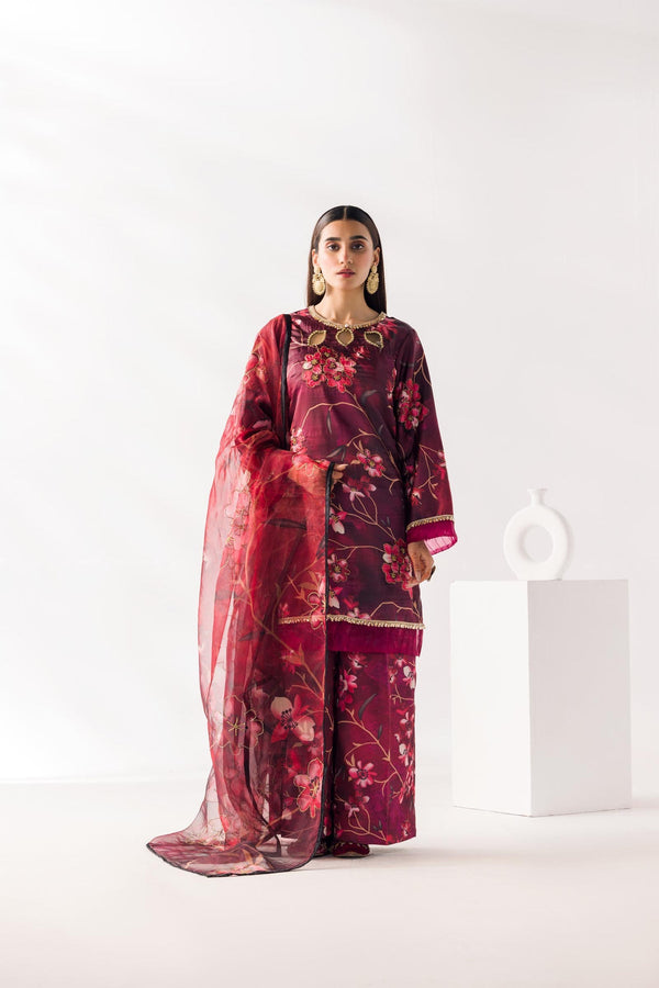 TaanaBaana | Luxe Line | F0397 - Hoorain Designer Wear - Pakistani Ladies Branded Stitched Clothes in United Kingdom, United states, CA and Australia