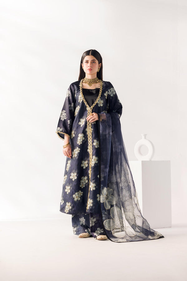 TaanaBaana | Luxe Line | F0396 - Hoorain Designer Wear - Pakistani Designer Clothes for women, in United Kingdom, United states, CA and Australia