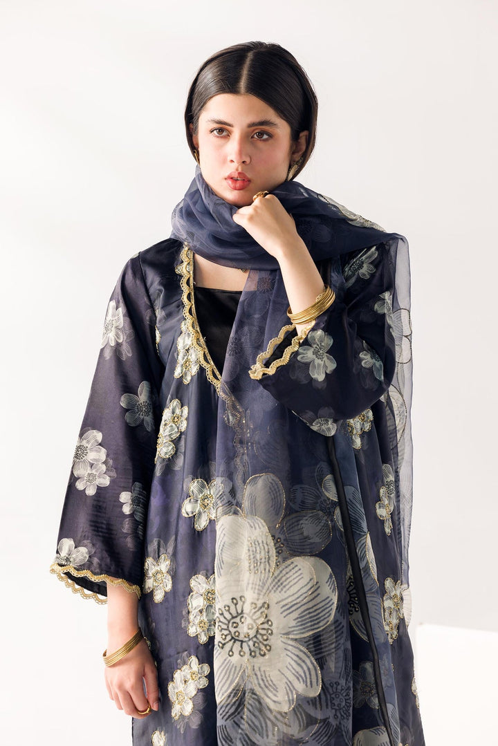TaanaBaana | Luxe Line | F0396 - Hoorain Designer Wear - Pakistani Ladies Branded Stitched Clothes in United Kingdom, United states, CA and Australia