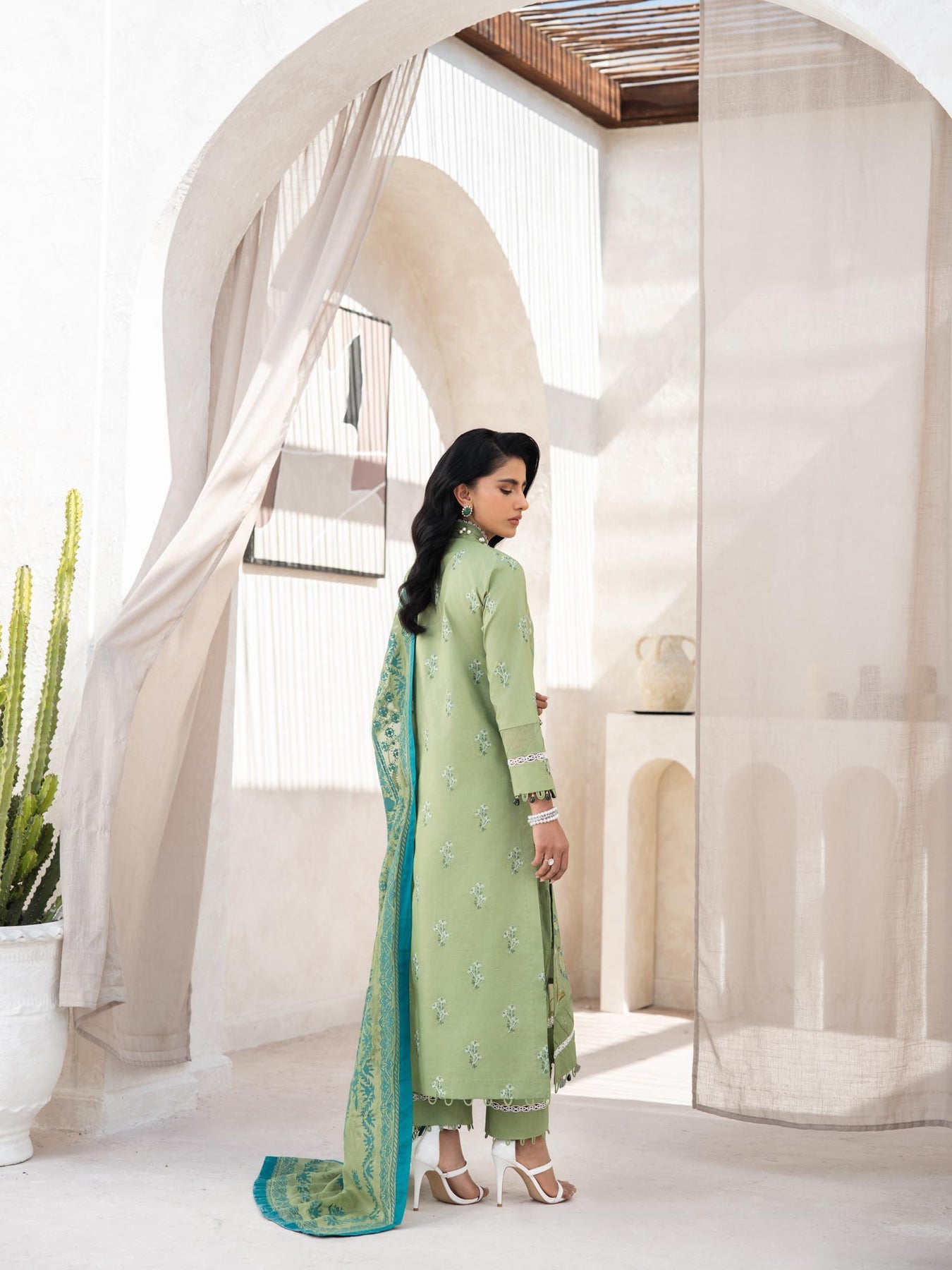 Taanabaana | Mem Saab Collection | M3242 - Pakistani Clothes for women, in United Kingdom and United States