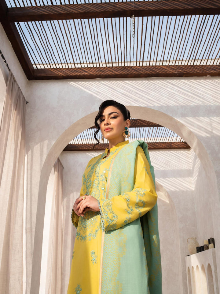 Taanabaana | Mem Saab Collection | M3249 - Hoorain Designer Wear - Pakistani Designer Clothes for women, in United Kingdom, United states, CA and Australia
