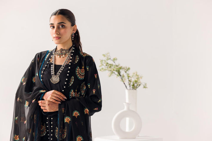 TaanaBaana | Signature Series | S3254B - Hoorain Designer Wear - Pakistani Ladies Branded Stitched Clothes in United Kingdom, United states, CA and Australia