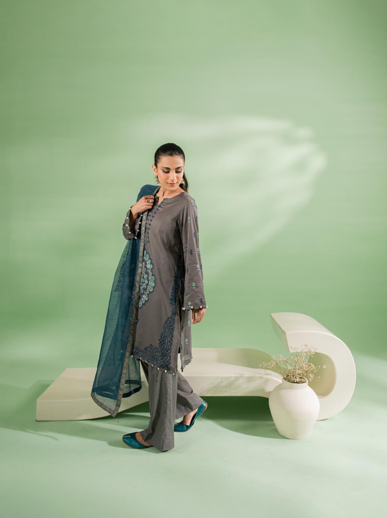 TaanaBaana | Signature Series | S3204 - Pakistani Clothes for women, in United Kingdom and United States