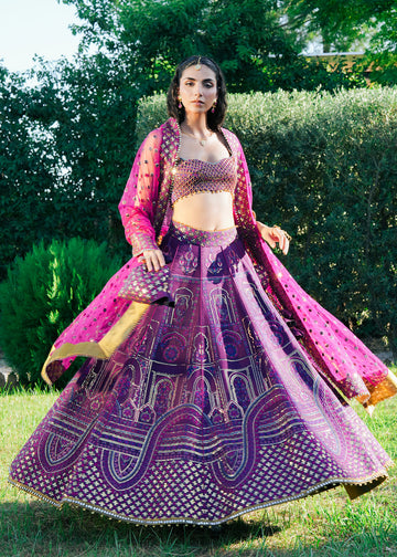 Laj by Lajwanti | Runaway Formals 25 | Royal Amethyst