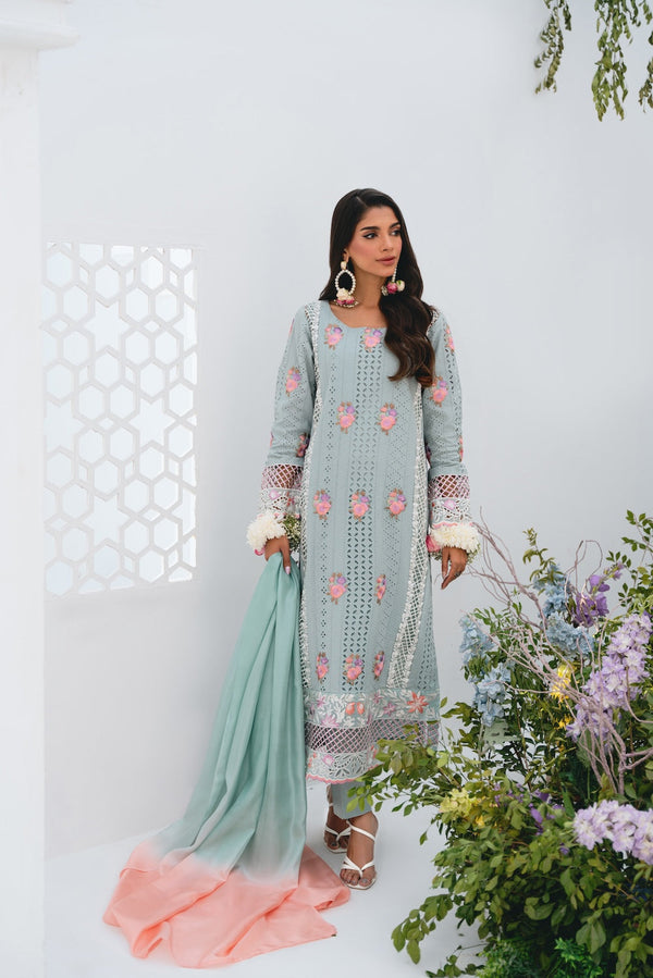 Vintage | Eid Edit 24 | Zumena - Hoorain Designer Wear - Pakistani Ladies Branded Stitched Clothes in United Kingdom, United states, CA and Australia