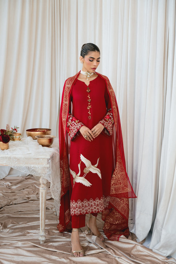 Vintage | Eid Edit 24 | Dilara - Hoorain Designer Wear - Pakistani Ladies Branded Stitched Clothes in United Kingdom, United states, CA and Australia