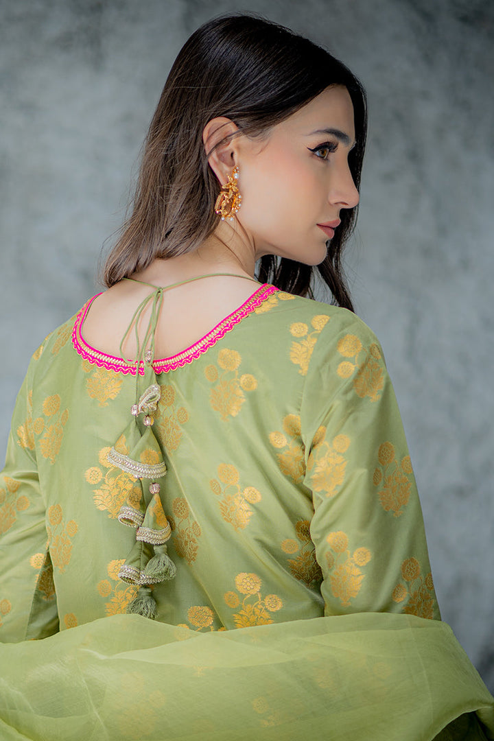 Ego | Diva Premium | CHARMED 3 PIECE - Hoorain Designer Wear - Pakistani Ladies Branded Stitched Clothes in United Kingdom, United states, CA and Australia