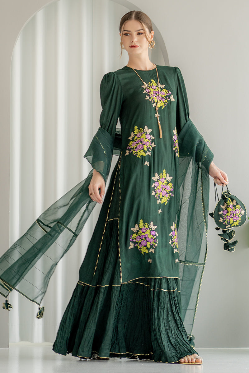 Ego | Diva Premium | EMERALD 3 PIECE - Pakistani Clothes for women, in United Kingdom and United States