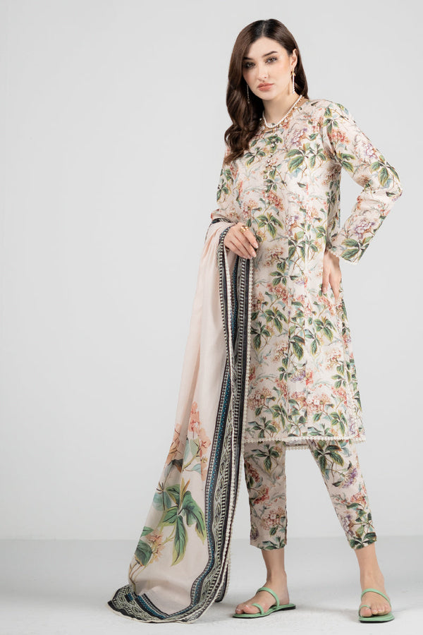 Ego | Eid Edit | FLOWER POWER 3 PIECE - Hoorain Designer Wear - Pakistani Ladies Branded Stitched Clothes in United Kingdom, United states, CA and Australia