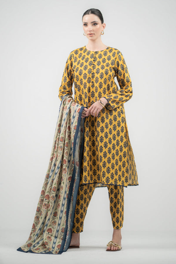 Ego | Eid Edit | SUNRISE 3 PIECE - Hoorain Designer Wear - Pakistani Ladies Branded Stitched Clothes in United Kingdom, United states, CA and Australia