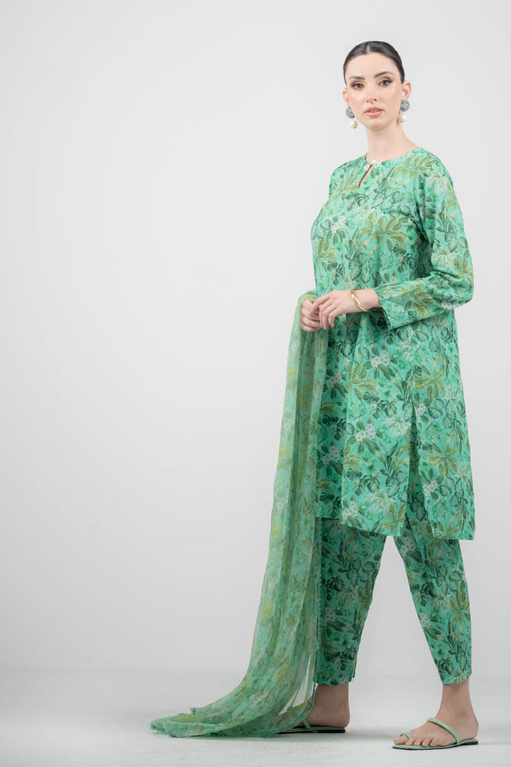 Ego | Eid Edit | RIPPLE 3 PIECE - Hoorain Designer Wear - Pakistani Ladies Branded Stitched Clothes in United Kingdom, United states, CA and Australia