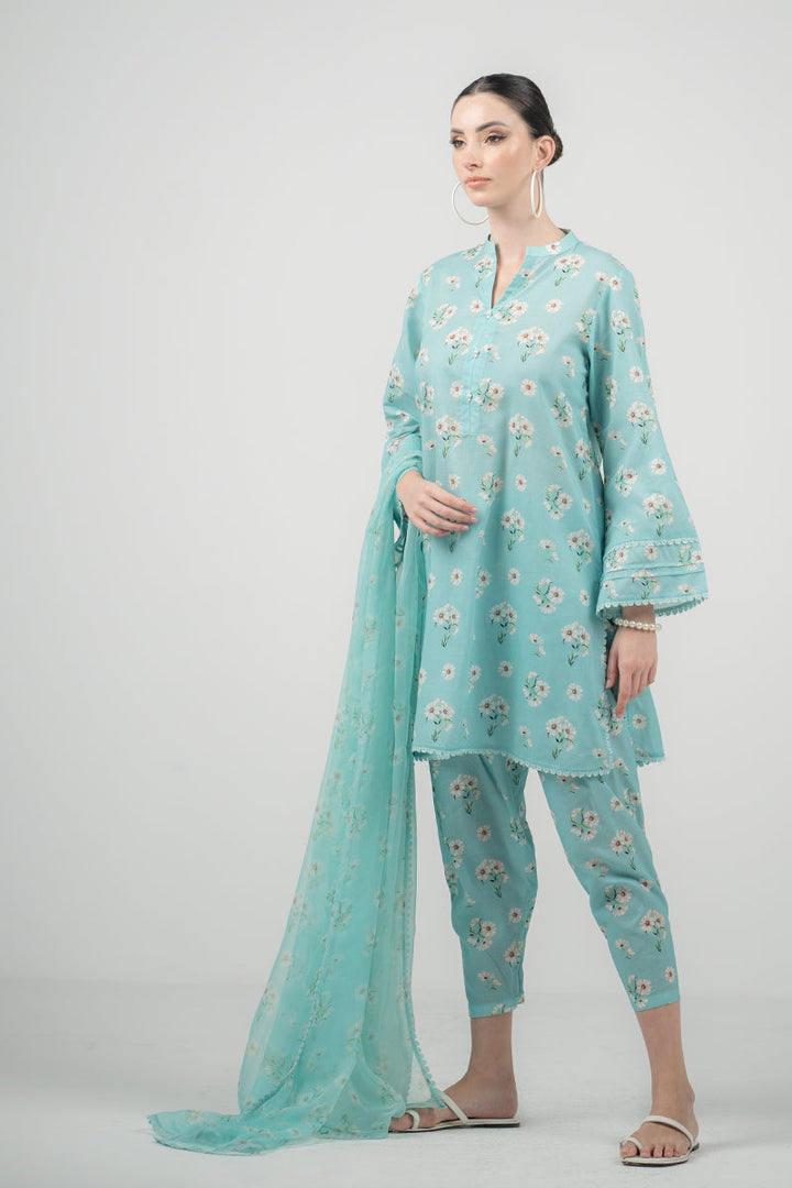 Ego | Eid Edit | HEAVEN 3 PIECE - Hoorain Designer Wear - Pakistani Ladies Branded Stitched Clothes in United Kingdom, United states, CA and Australia