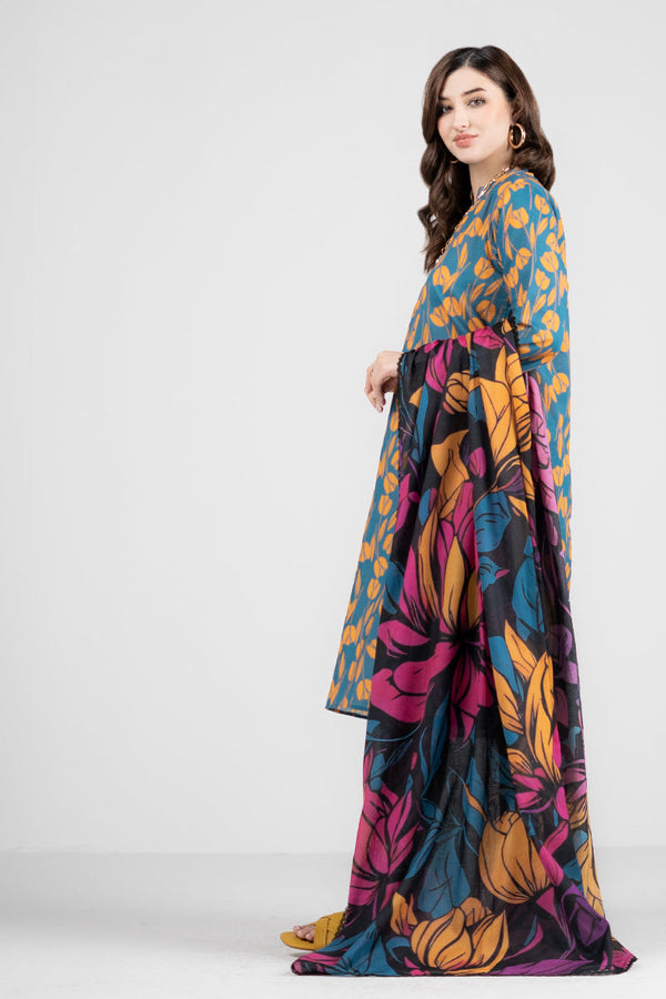 Ego | Eid Edit | PETALS 3 PIECE - Hoorain Designer Wear - Pakistani Ladies Branded Stitched Clothes in United Kingdom, United states, CA and Australia