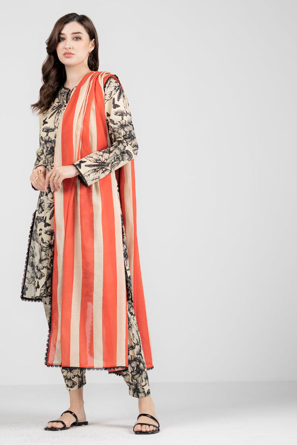 Ego | Eid Edit | DRAGONFLY 3 PIECE - Hoorain Designer Wear - Pakistani Ladies Branded Stitched Clothes in United Kingdom, United states, CA and Australia