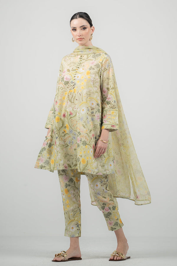 Ego | Eid Edit | DAISIES 3 PIECE - Hoorain Designer Wear - Pakistani Ladies Branded Stitched Clothes in United Kingdom, United states, CA and Australia