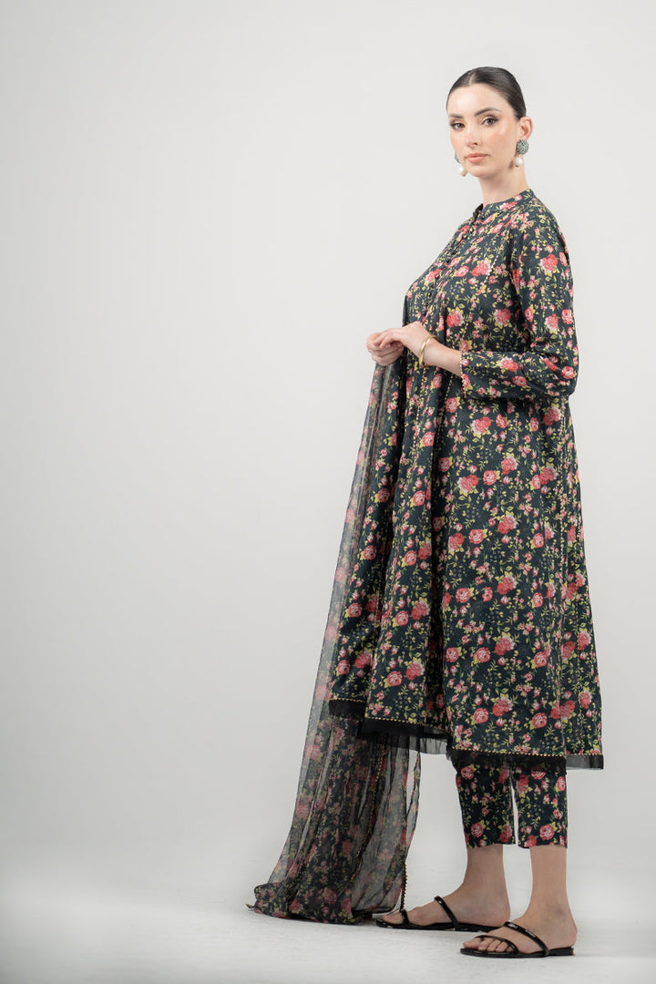 Ego | Eid Edit | ROSES 3 PIECE - Hoorain Designer Wear - Pakistani Ladies Branded Stitched Clothes in United Kingdom, United states, CA and Australia