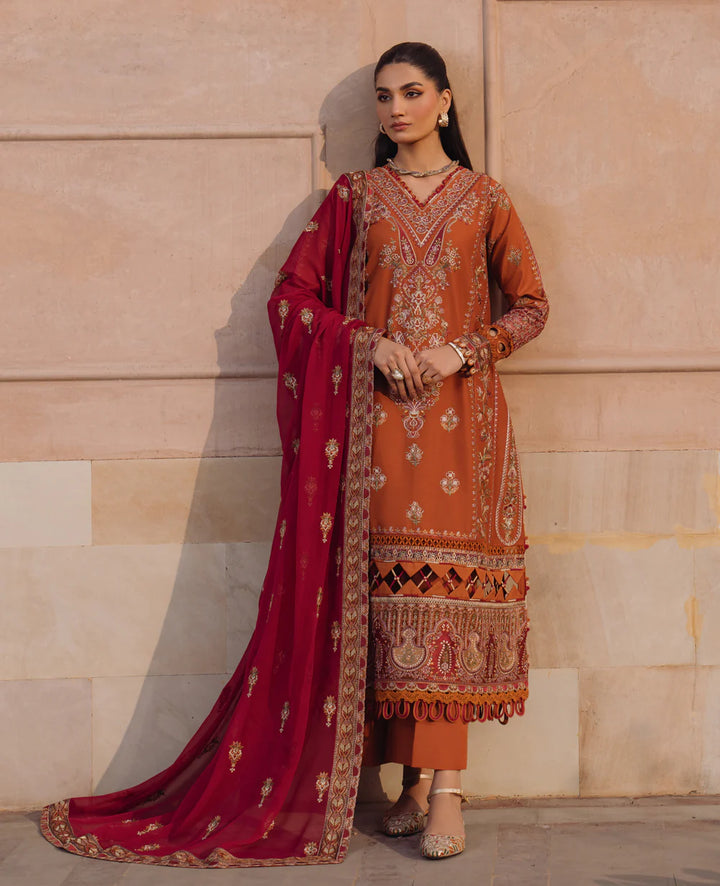 Xenia Formals | Lawn Collection 24 | Zafeerah - Hoorain Designer Wear - Pakistani Ladies Branded Stitched Clothes in United Kingdom, United states, CA and Australia