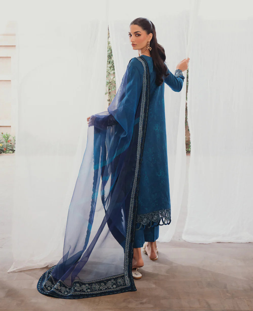 Xenia Formals | Lawn Collection 24 | Taslima - Pakistani Clothes for women, in United Kingdom and United States