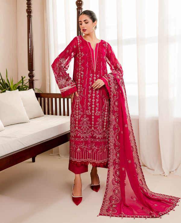 Xenia Formals | Ready To Wear Dresses | ROSY BLOOM - Hoorain Designer Wear - Pakistani Ladies Branded Stitched Clothes in United Kingdom, United states, CA and Australia