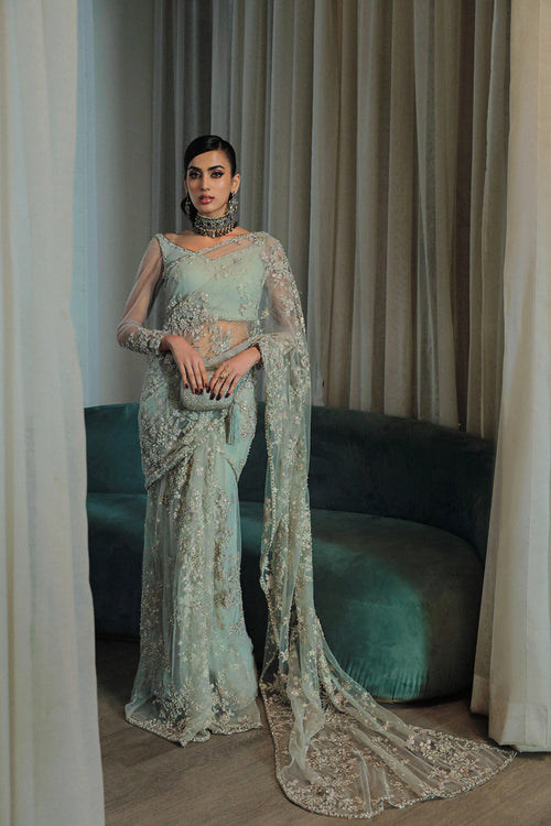 Saira Rizwan | Riona Luxury Formals | Evaline - Hoorain Designer Wear - Pakistani Ladies Branded Stitched Clothes in United Kingdom, United states, CA and Australia