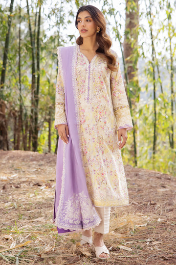 Zaha | Lawn 24 | SEZEM (ZL24-13 A) - Pakistani Clothes for women, in United Kingdom and United States