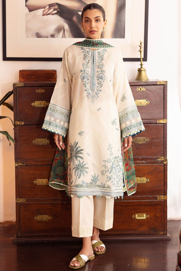 Zaha | Lawn 24 | EIRA (ZL24-05 A) - Pakistani Clothes for women, in United Kingdom and United States