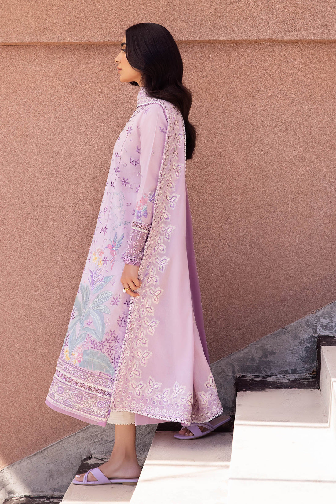 Zaha | Lawn 24 | ELA (ZL24-01 A) - Pakistani Clothes for women, in United Kingdom and United States