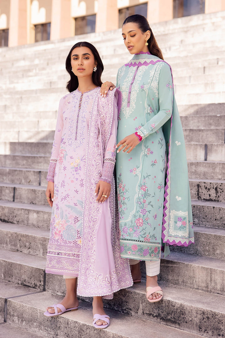 Zaha | Lawn 24 | LARMINA (ZL24-02 A) - Hoorain Designer Wear - Pakistani Ladies Branded Stitched Clothes in United Kingdom, United states, CA and Australia
