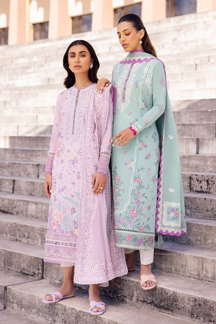 Zaha | Lawn 24 | LARMINA (ZL24-02 A) - Pakistani Clothes for women, in United Kingdom and United States