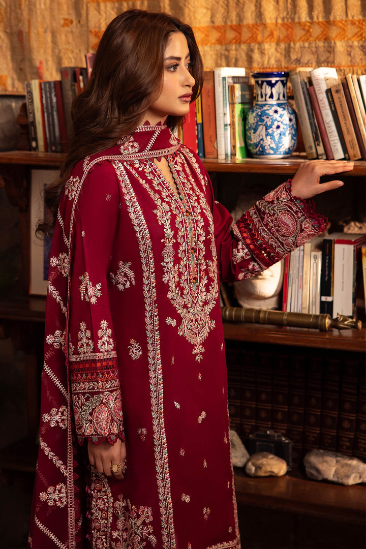 Zaha | Lawn 24 | ZENEL (ZL24-07 B) - Hoorain Designer Wear - Pakistani Ladies Branded Stitched Clothes in United Kingdom, United states, CA and Australia