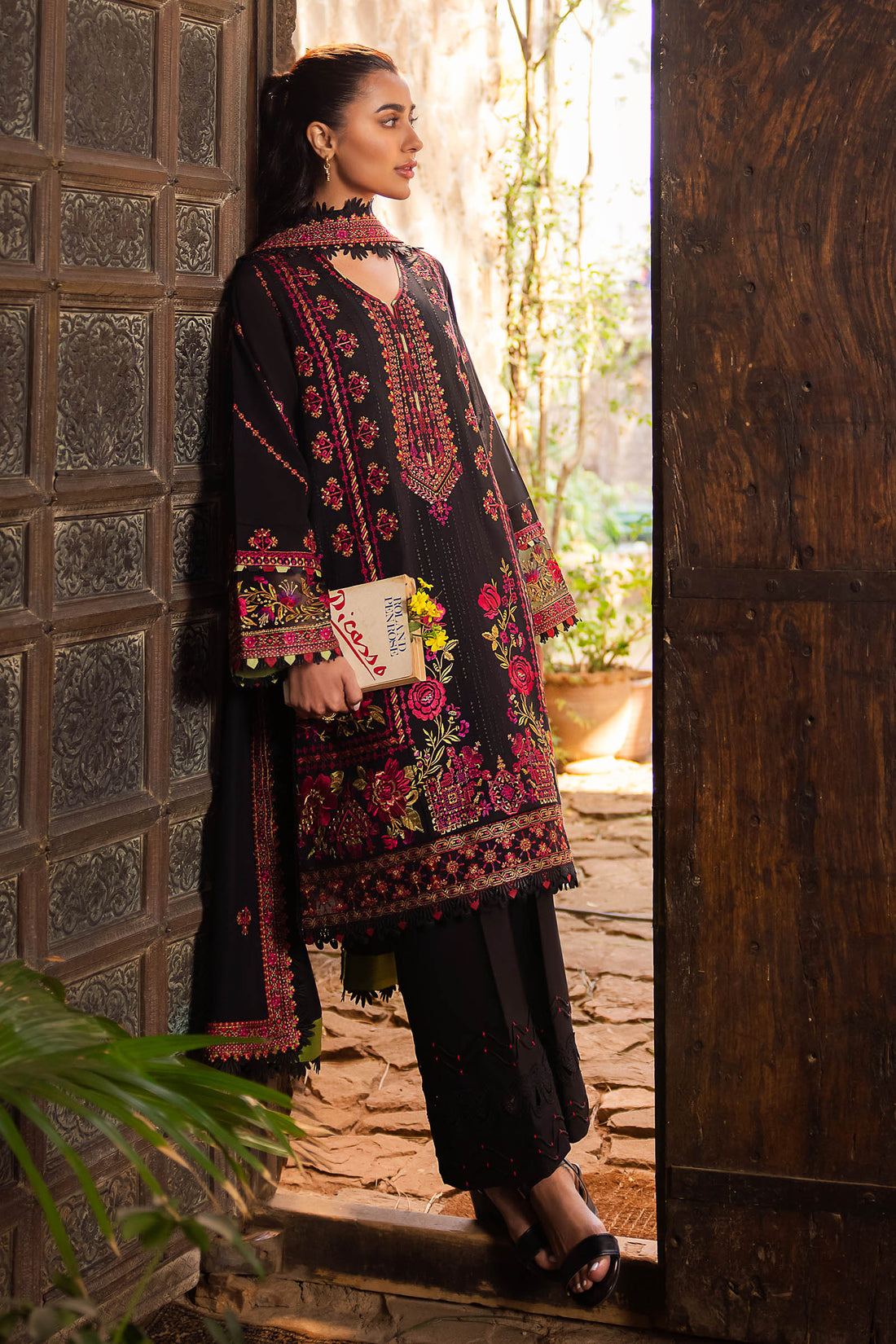 Zaha | Lawn 24 | ZEL (ZL24-08 B) - Pakistani Clothes for women, in United Kingdom and United States